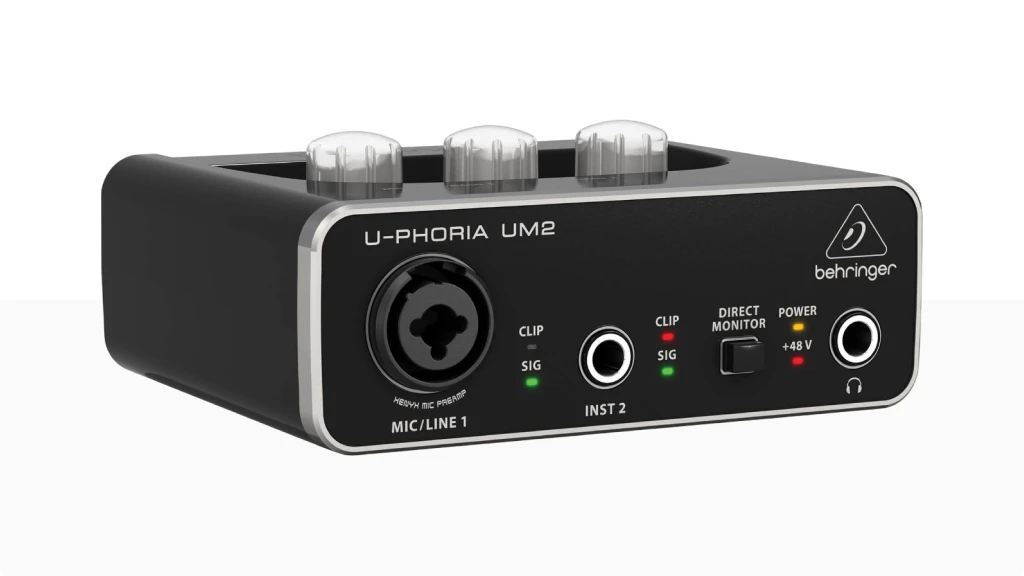 Behringer U-Phoria UM2 Audio Interface