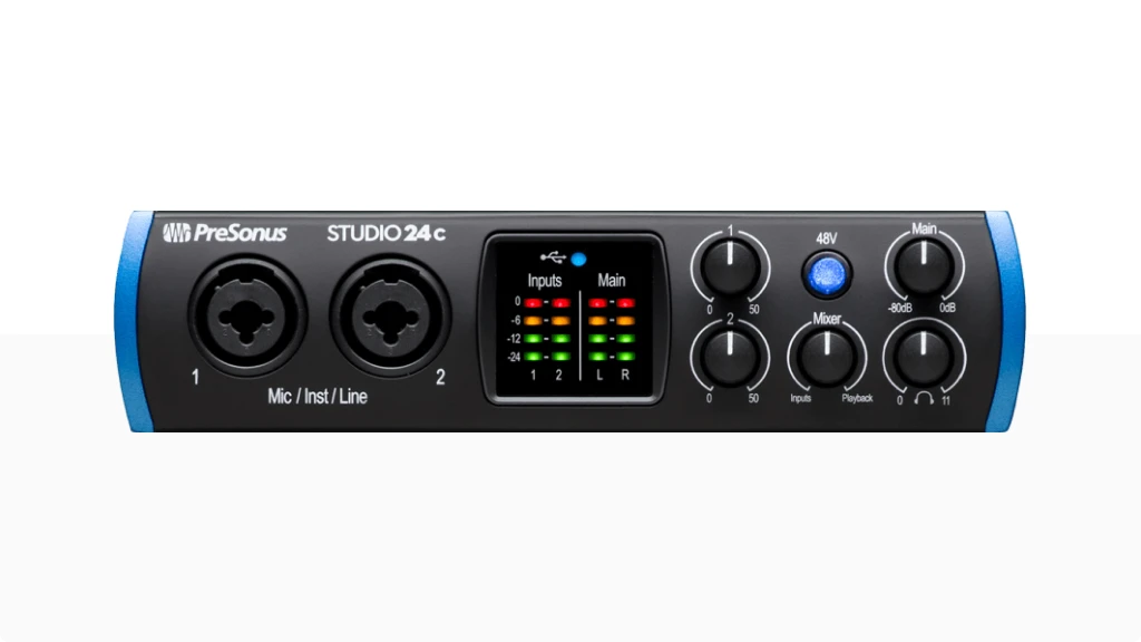 PreSonus Studio 24c Audio Interface