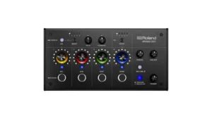 Roland Bridge Cast audio interface on a light background