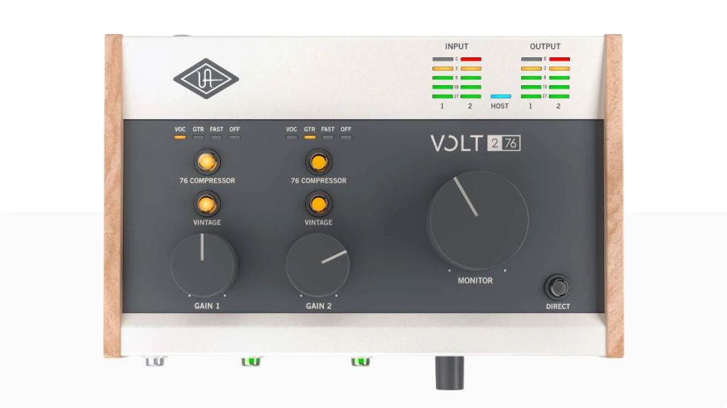Universal Audio Volt 276 top view