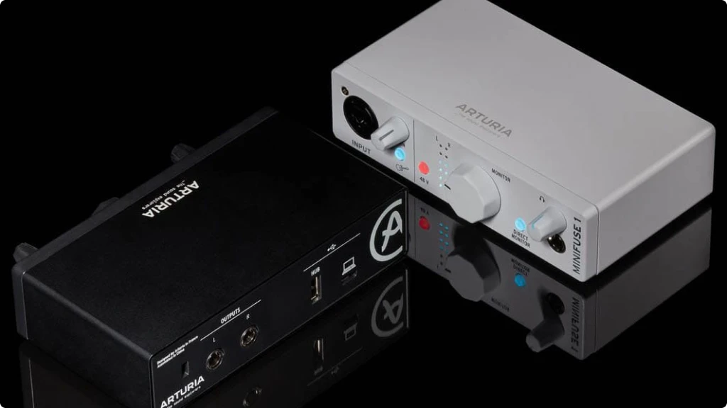 Arturia MiniFuse 1 Review - Black and white