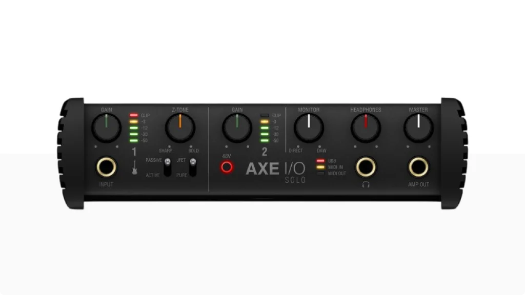 IK Multimedia AXE IO Solo front view