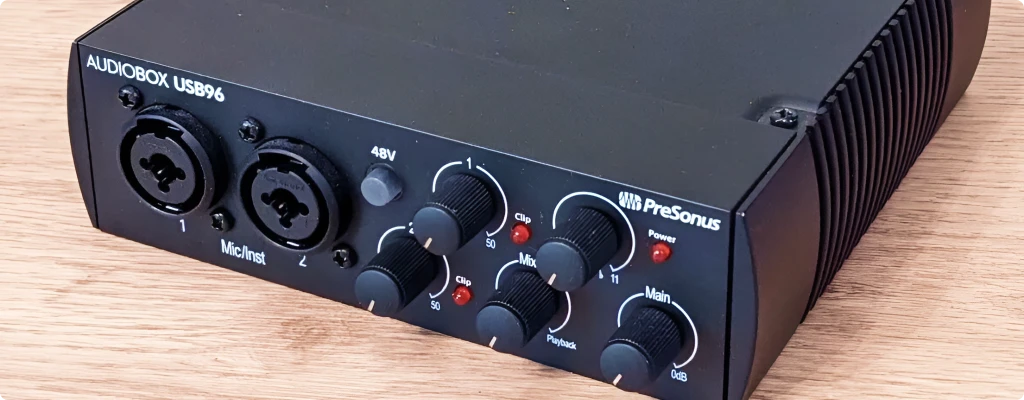 Presonus Audiobox USB 96- Powerful, Affordable & Reliable
