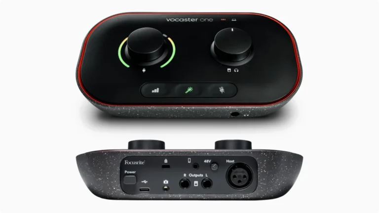 Vocaster One front and back