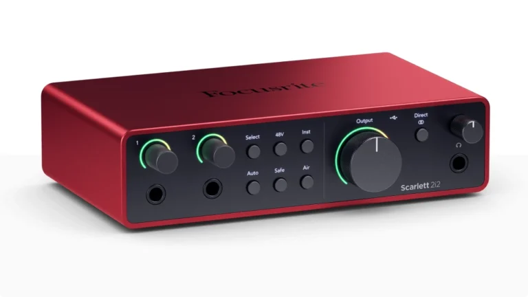 focusrite scarlett 2i2 4gen audio interface