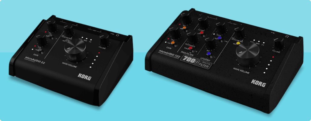 How Built-in Analog Filters Are Changing Audio Interfaces korg microaudio 722