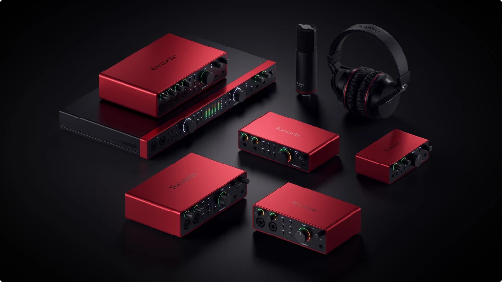 Focusrite Scarlett 4th Gen Ecosystem
