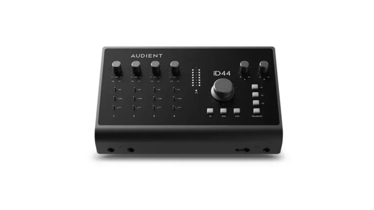 Audient iD44 MKII audio interface on a white background